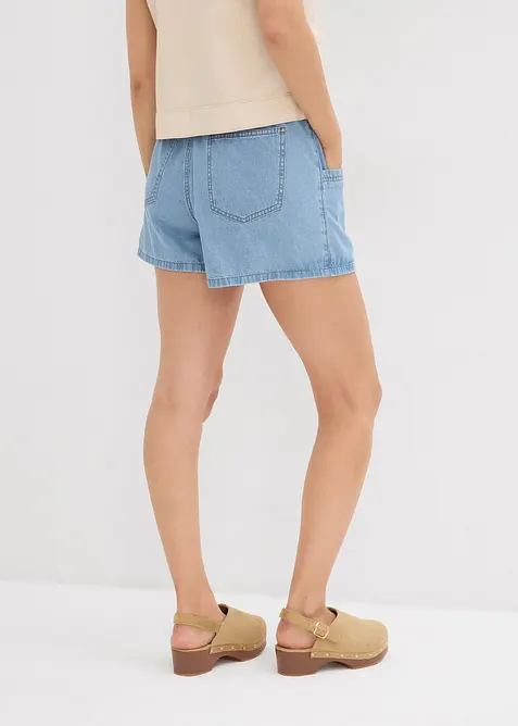 Jeansshorts High Waist, komfortlinning, bonprix