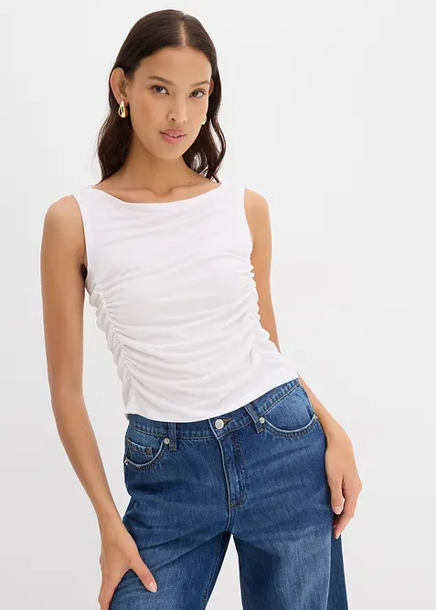 Singlet i myk viskosemiks, bonprix