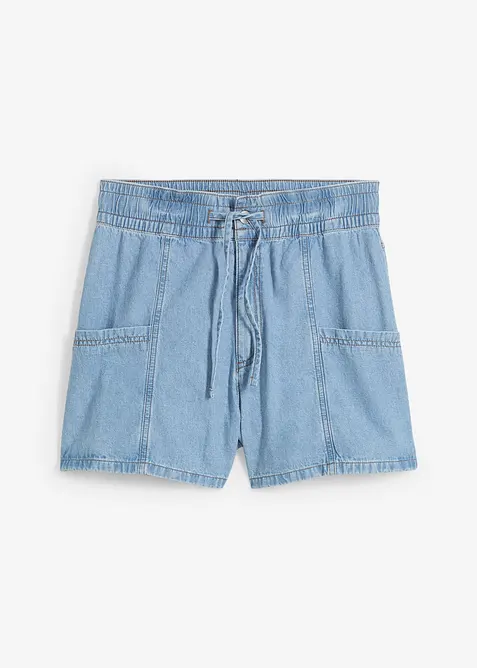 Jeansshorts High Waist, komfortlinning, bonprix