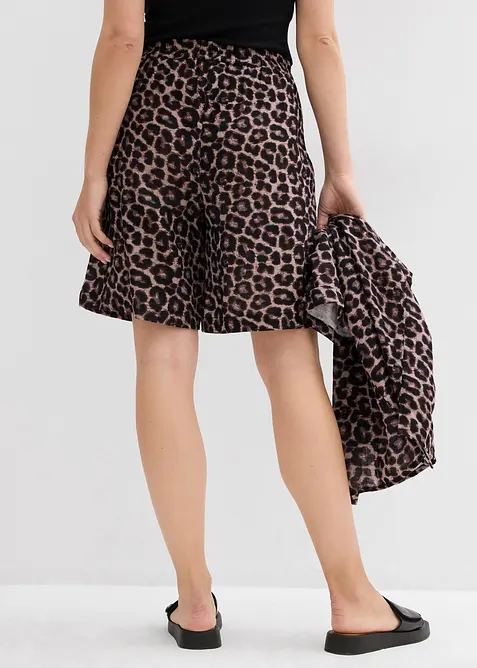 Vid shorts av musselin, bonprix