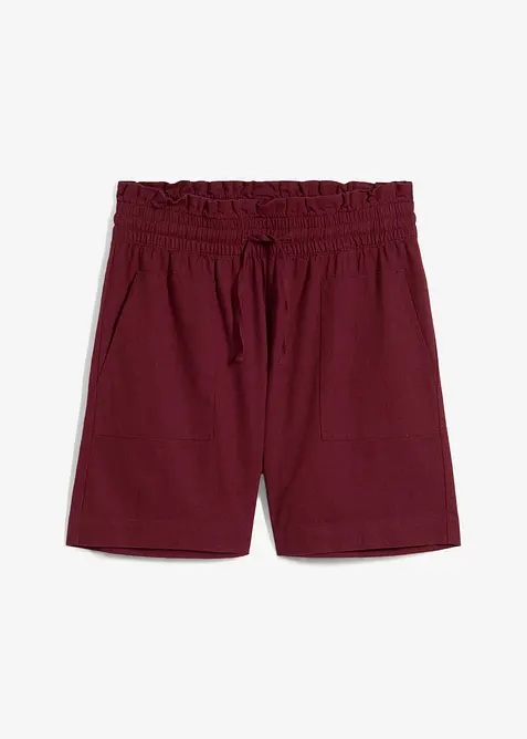 Shorts med lin, bonprix