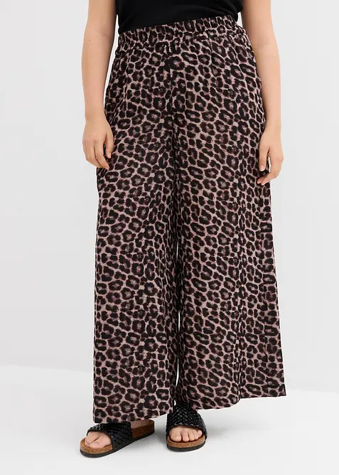 Vid bukse i musselin, bonprix