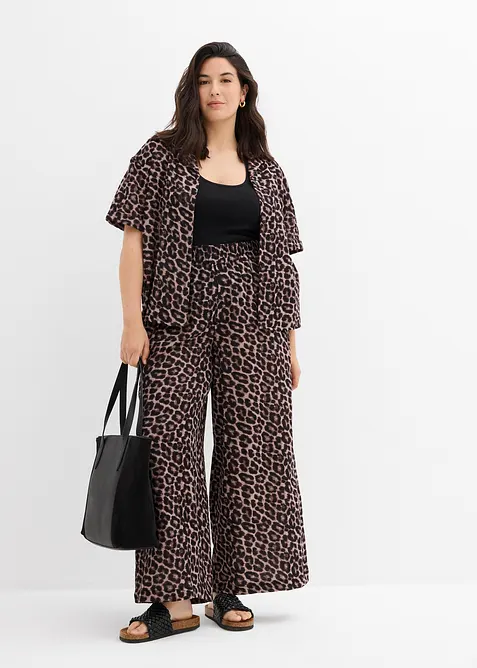 Vid bukse i musselin, bonprix