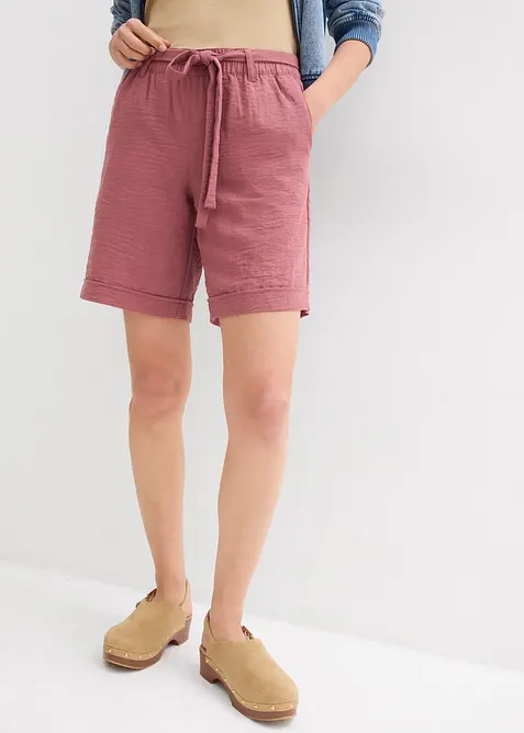 Bermudashorts i paperbag-stil, bonprix