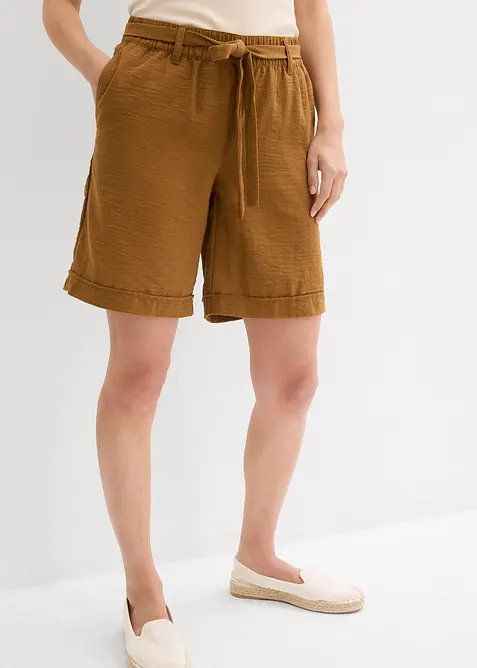 Bermudashorts i paperbag-stil, bonprix