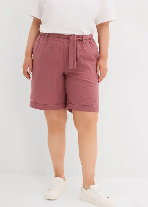 Bermudashorts i paperbag-stil, bonprix