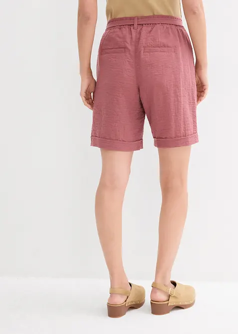 Bermudashorts i paperbag-stil, bonprix