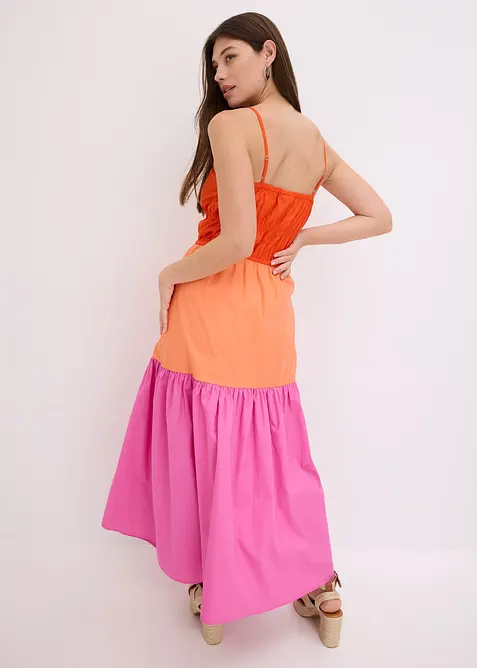 Stroppekjole i 100% bomull, bonprix