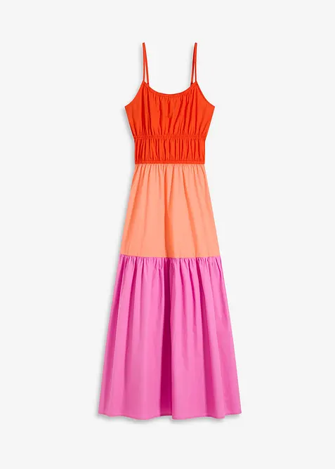 Stroppekjole i 100% bomull, bonprix