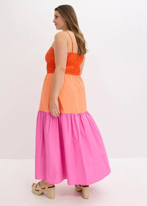 Stroppekjole i 100% bomull, bonprix