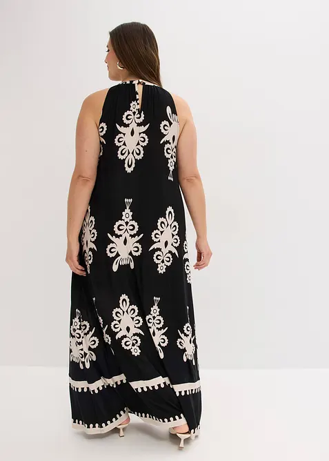 Jerseykjole av myk viskosemiks med print, bonprix