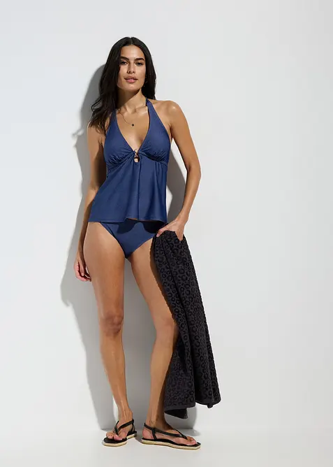 Tankini i denimlook (2-delt sett), bonprix