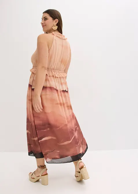 Chiffonkjole, bonprix