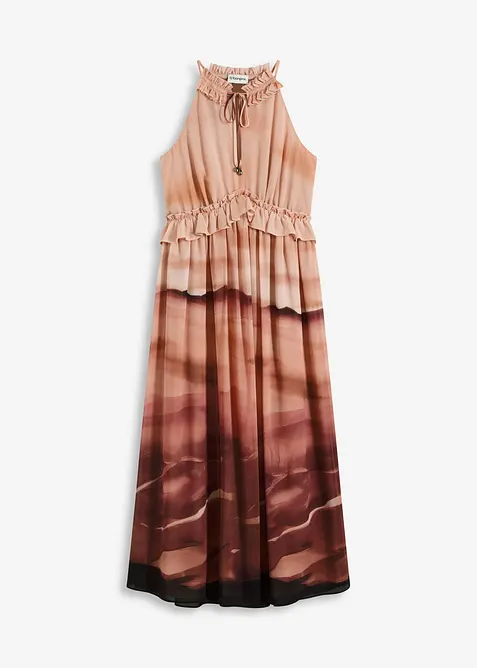 Chiffonkjole, bonprix