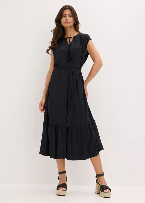 Skjortekjole med pent fall, bonprix