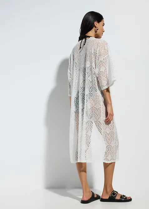 Transparent strandkimono, bonprix