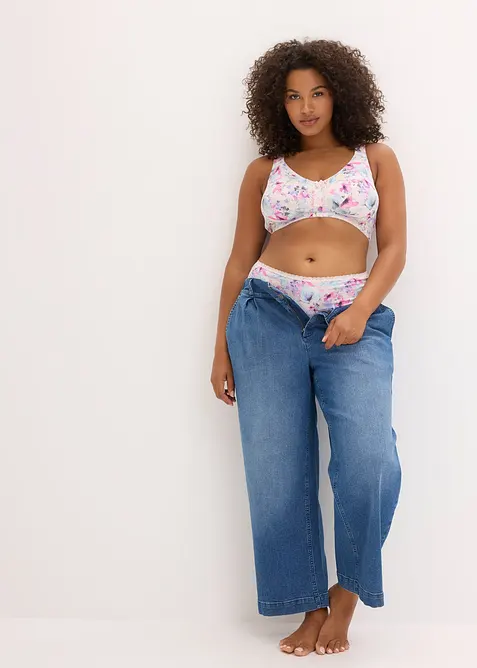 BH uten spiler med myk, &oslash;kologisk bomull (3-pack), bonprix