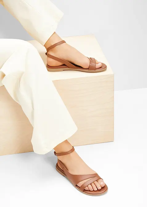 Skinnsandaler, bonprix