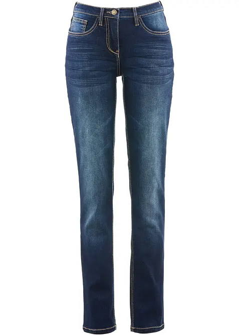 Straight-jeans Mid Waist, Stretch, bonprix