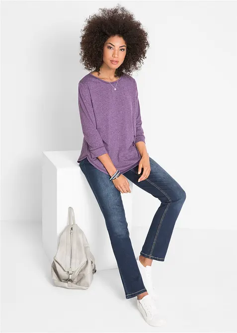 Straight-jeans Mid Waist, Stretch, bonprix