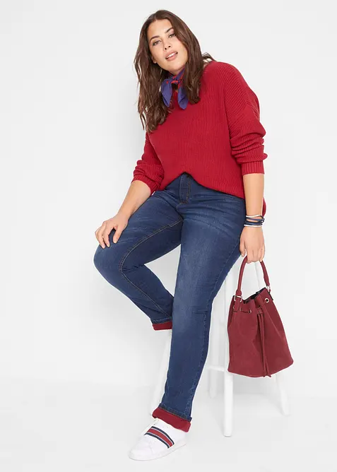 Straight-jeans, fôret, High Waist, bonprix