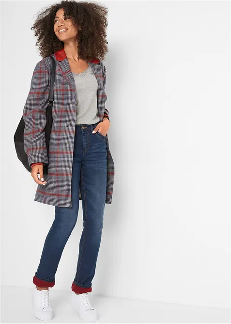 Straight-jeans, fôret, High Waist, bonprix