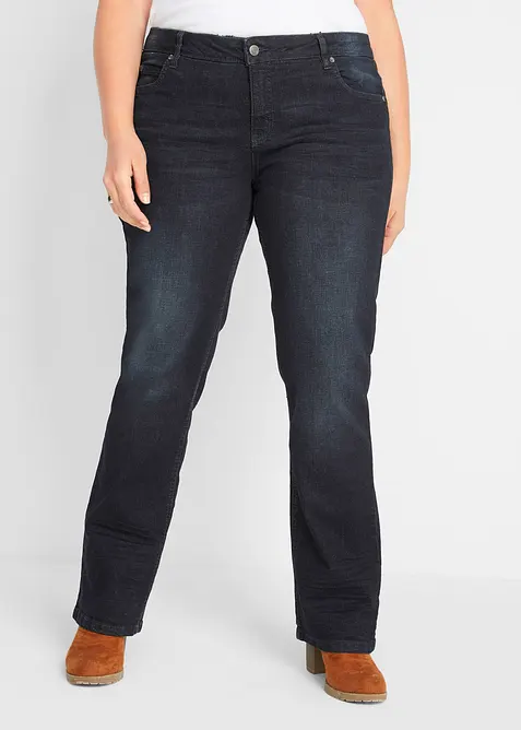 Bootcut-jeans Mid Waist, Stretch, bonprix