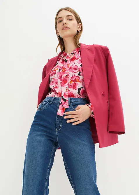 Wide Leg-jeans High Waist, bonprix