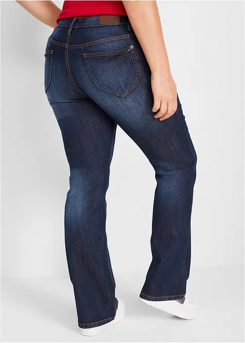 Bootcut-jeans Mid Waist, Komfort-Stretch, bonprix