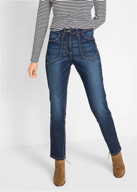 Straight Fit-jeans High Waist, Stretch, bonprix