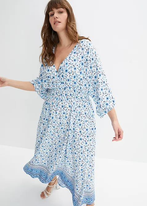 Maxikjole i 100% viskose, bonprix