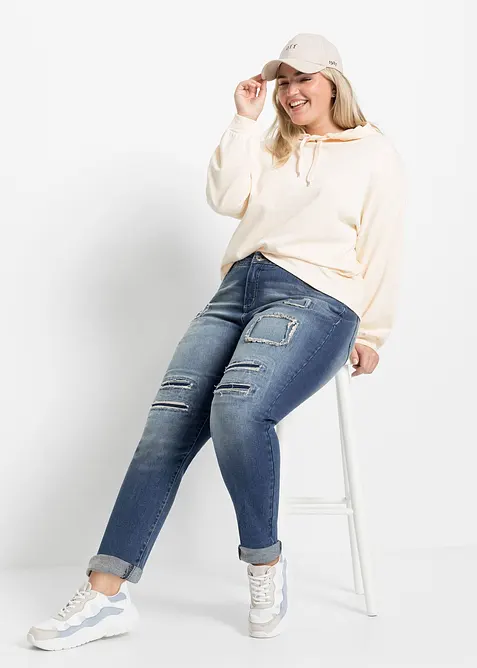 Boyfriend-jeans Mid Waist, bonprix