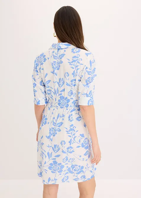 Skjortekjole i lett viskose, bonprix