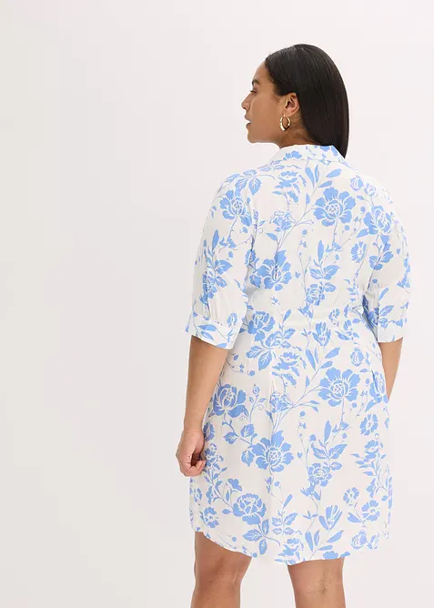 Skjortekjole i lett viskose, bonprix