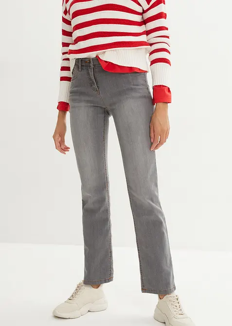 Straight-jeans Mid Waist, Stretch, bonprix