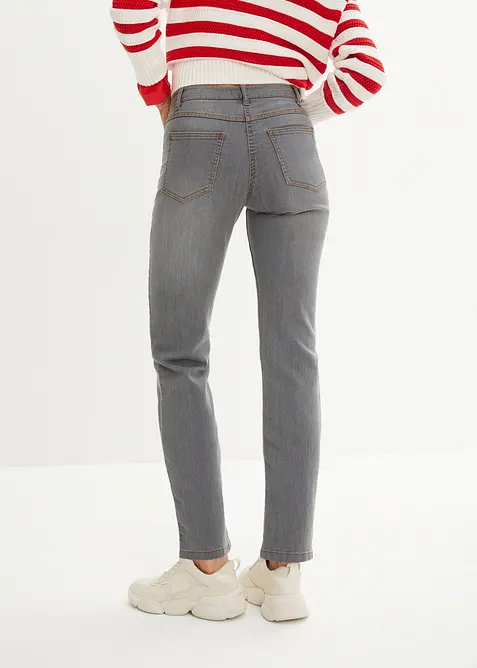 Straight-jeans Mid Waist, Stretch, bonprix