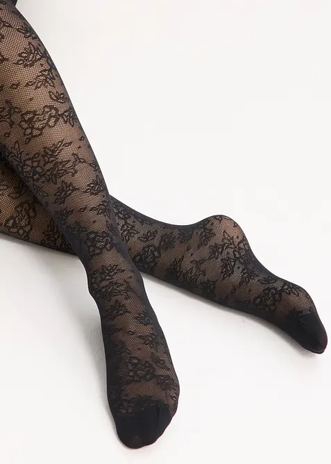 Strømpebukse av blonde, bonprix