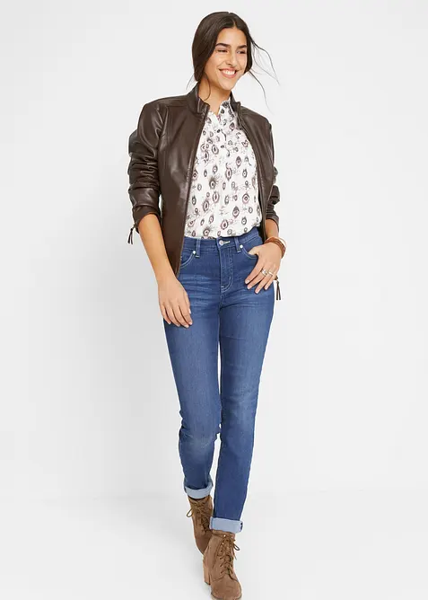 Slim Fit-jeans Mid Waist, Stretch, bonprix