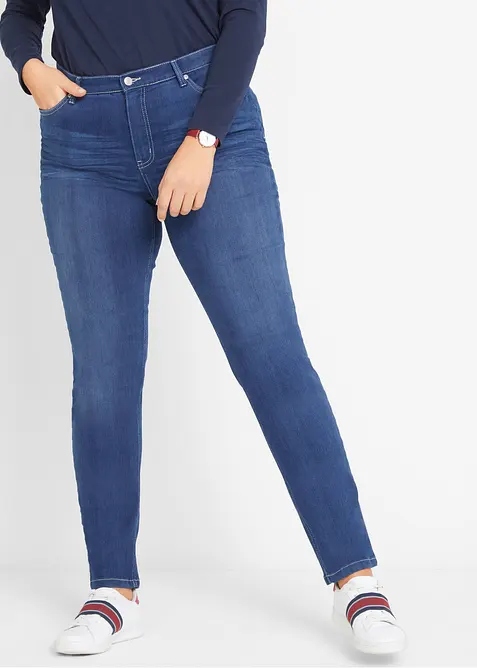 Slim Fit-jeans Mid Waist, Stretch, bonprix