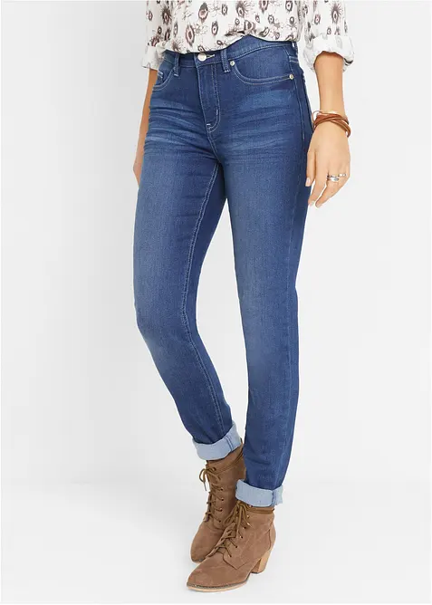 Slim Fit-jeans Mid Waist, Stretch, bonprix