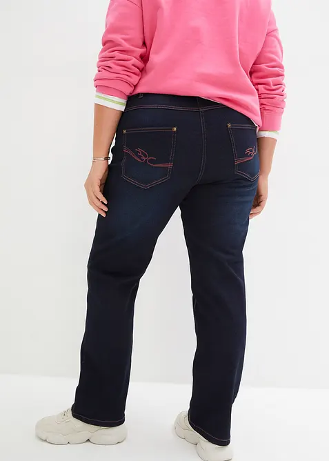 Straight-jeans, Mid Waist, komfortlinning, bonprix