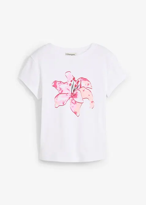 T-skjorte i 100% økologisk bomull, bonprix