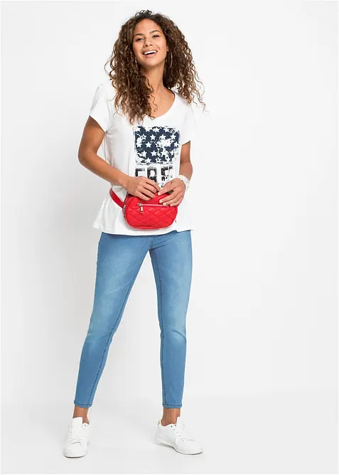 Super Skinny Jeans, mid Waist, cropped, bonprix