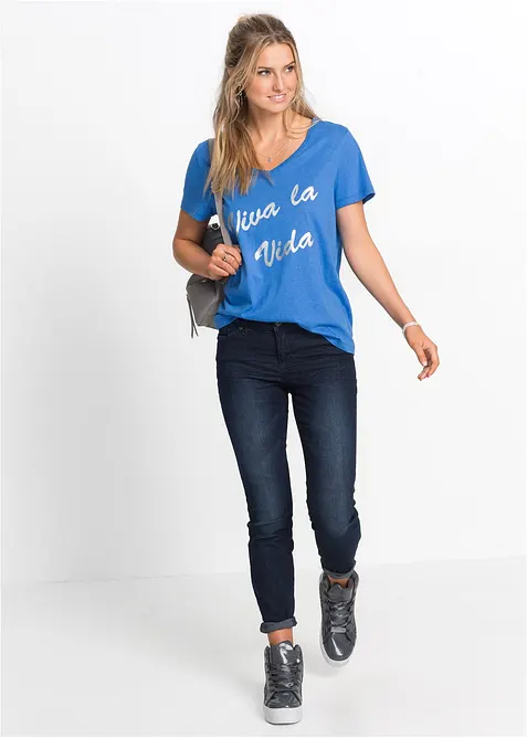 Super Skinny Jeans, mid Waist, cropped, bonprix