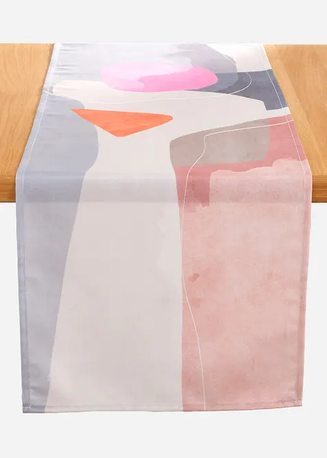 Bordløper med grafisk print, vannavvisende, bonprix