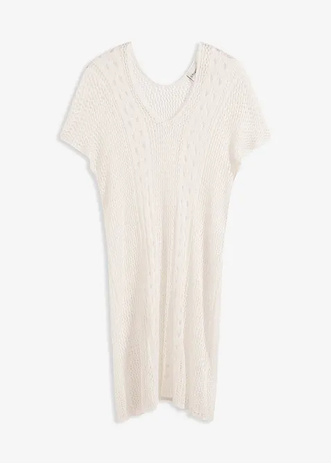 Strandkjole av viskose i heklet stil, bonprix