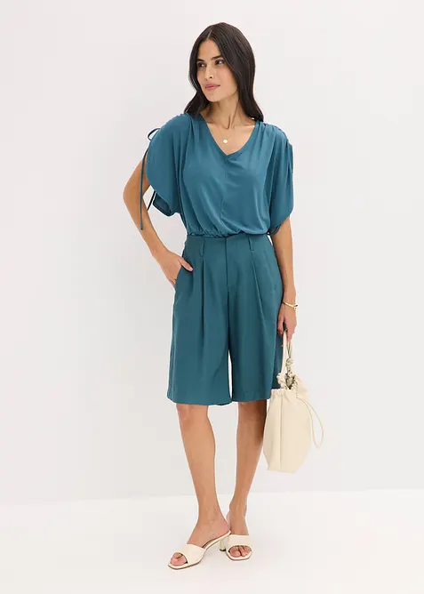 Vid bermudashorts med legg, bonprix