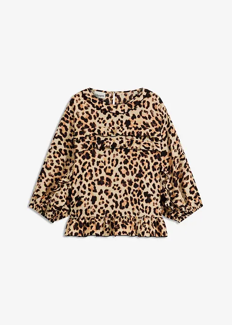 Bluse i fin viskosemiks, bonprix