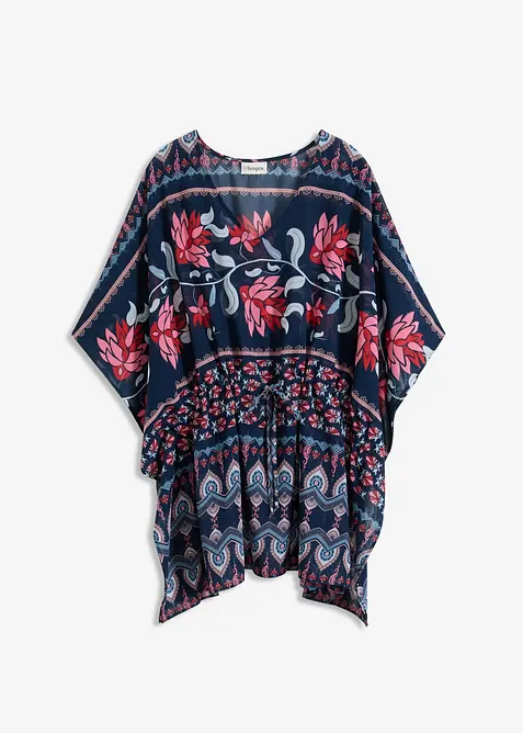 Strandtunika i lett chiffon, bonprix