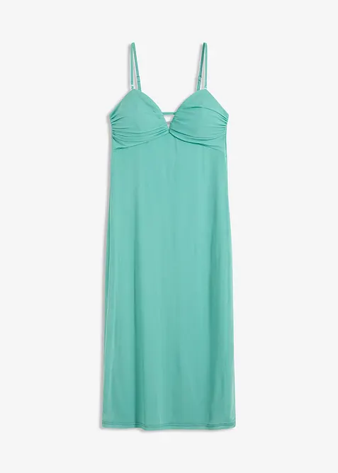 Maxikjole med dyp utringning, bonprix